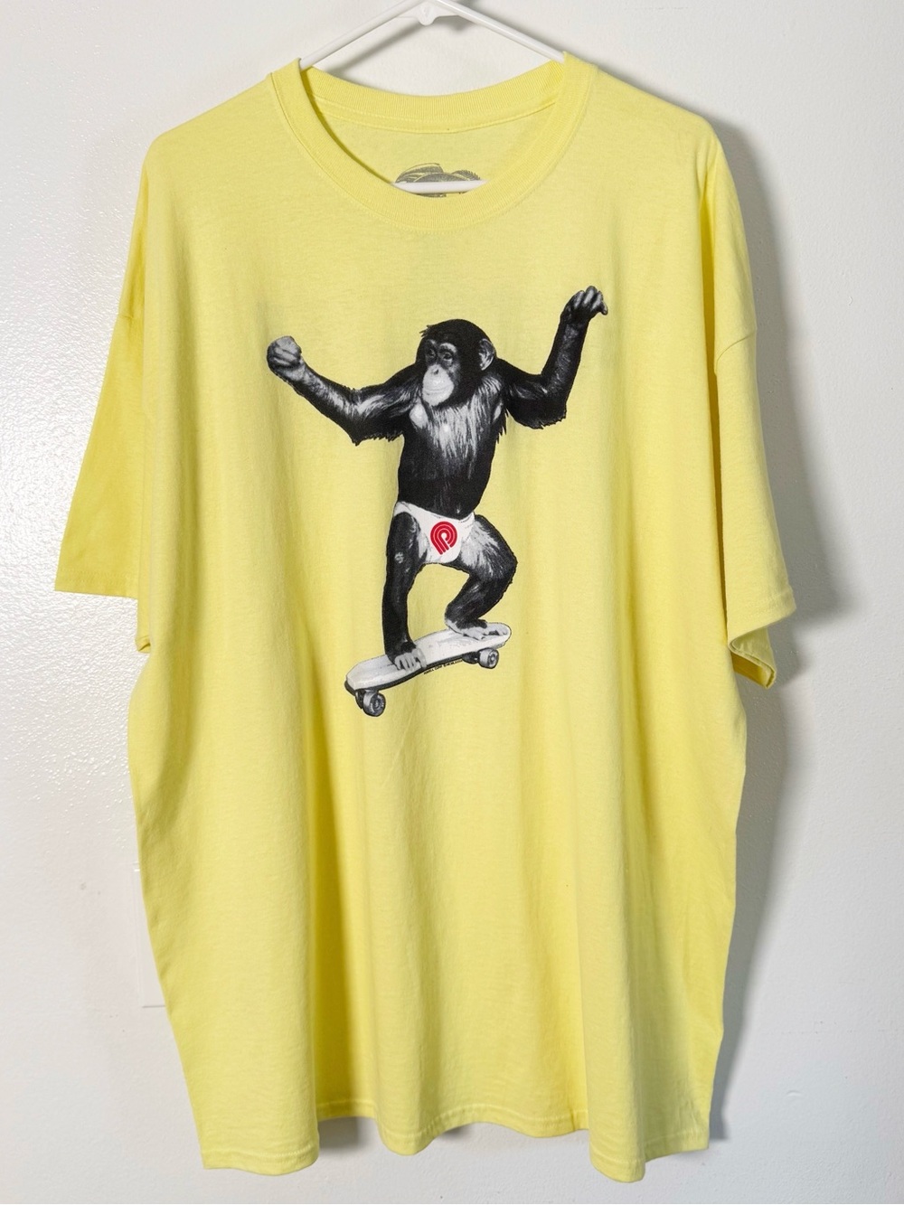 Powell-Peralta Men’s Graphic Skate Chimp T-shirt Streetwear Skateboarding  XXL